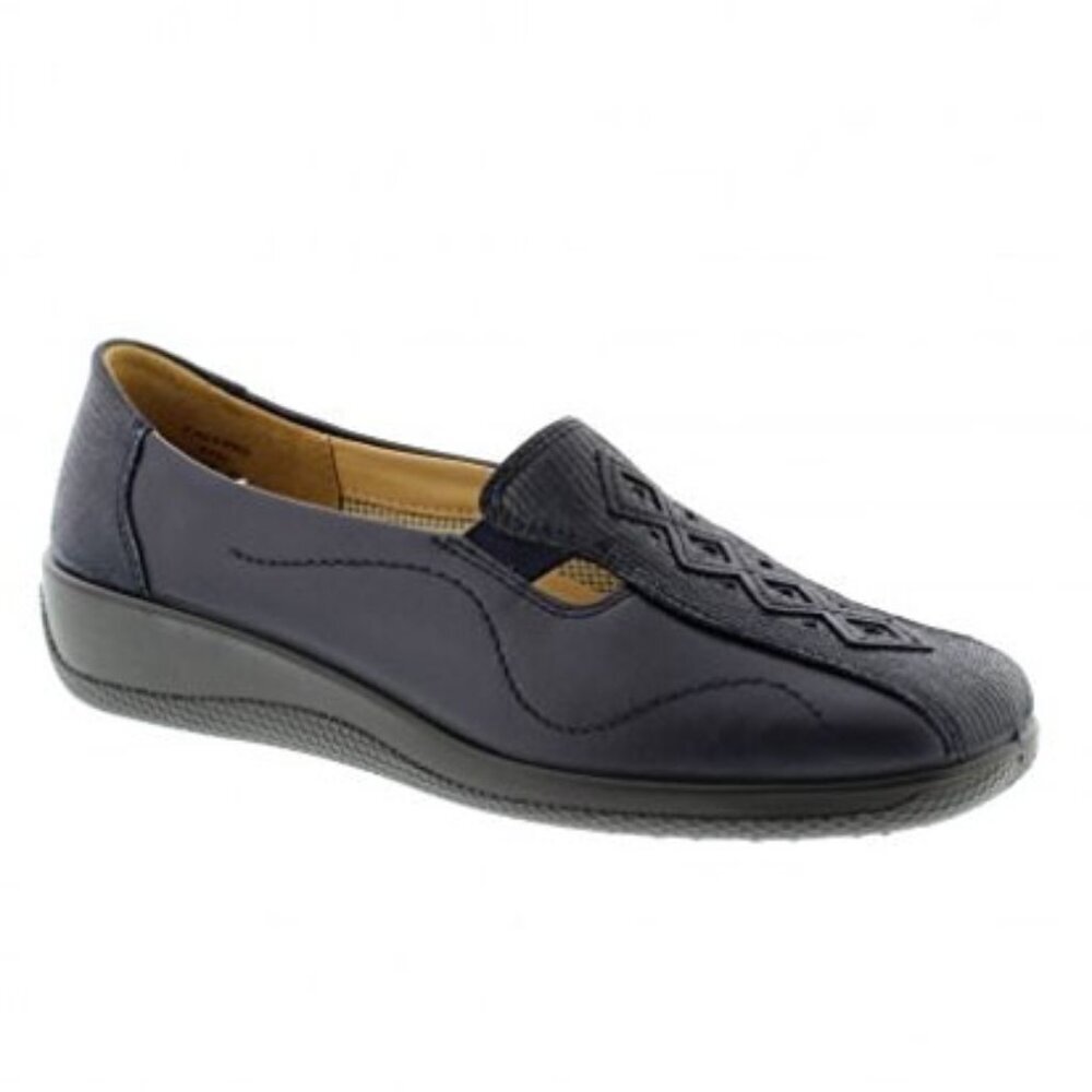 Hotter Comfort Concept Calypso Navy & Purple